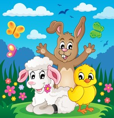 Spring animals theme image 4