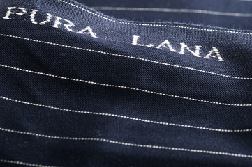 view of a tailored suit from a tailor in his studio