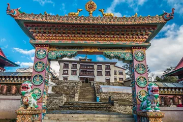 Photo sur Plexiglas Monument Tengboche Monastery in Nepal