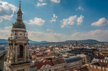 Panoramic view of Budapest
