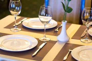 Table, Restaurant, Dinner.