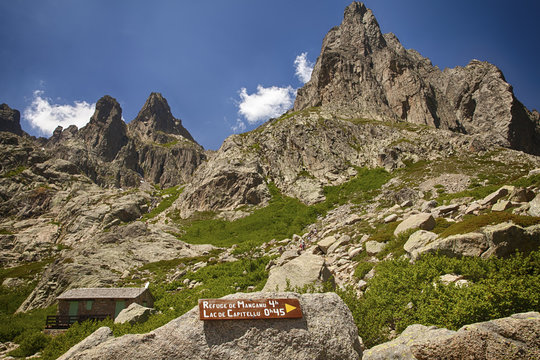 montagne Corse- randonn&eacute;e lac Melo