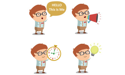 Nerd & Geek Mascot 1