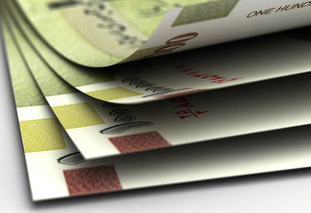 Iranian Rial Closeup