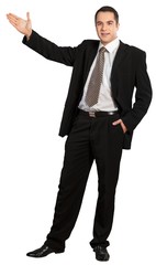 Men, Business, Presentation.