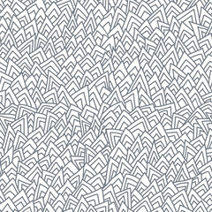 Hand drawn geometric seamless pattern