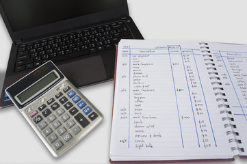 accounting add number surplus calculator calculation concept