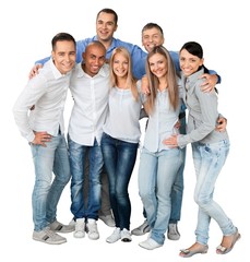 Fototapeta premium Group Of People, People, Friendship.