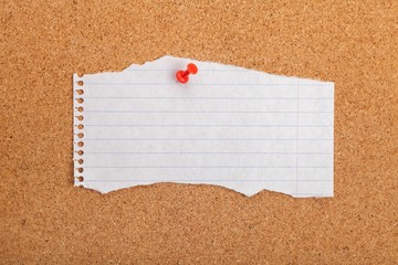 Bulletin Board, Lined Paper, Paper.