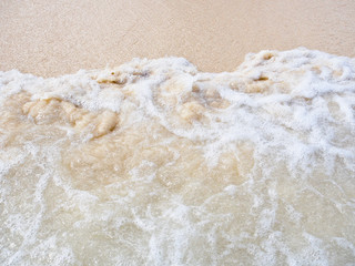Fototapeta na wymiar ラニカイビーチの波