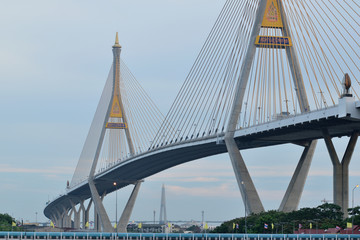 Bhumibol 2 Bridge , Bangkok ,Thailand