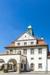 Sprudelhof in Bad Nauheim in summer