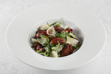 Salad of chicken liver