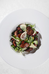 Salad of chicken liver