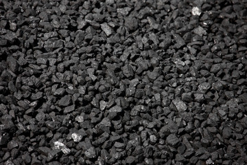 Heaps of coal