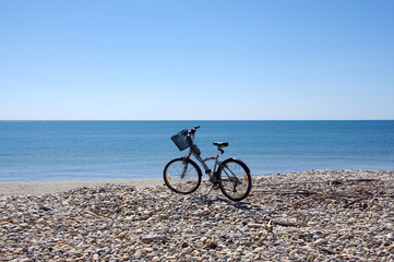 Fototapeta premium plage du languedoc-roussillon-frontignan