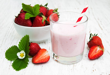 Strawberry yogurt