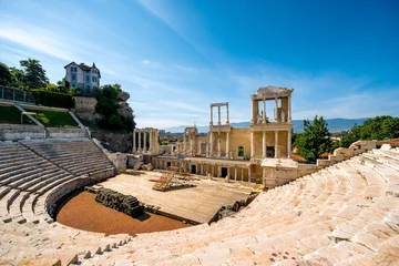 Photo sur Plexiglas Monument historique Plovdiv Roman theatre