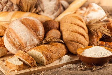 Bread, Bakery, Baguette.