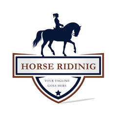 Horse Riding Logo © nooralvi1