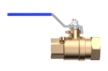 blue ball valve