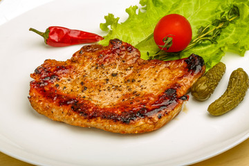 Roasted pork