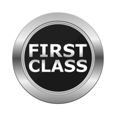 First Class Silver Button