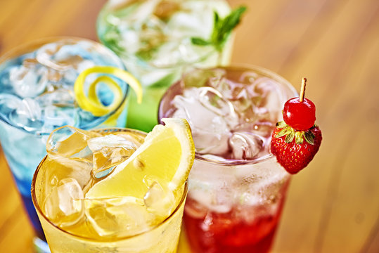 Drink refrescante sem alcool de sabores variados