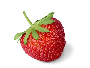 Strawberry, Textured, Food.