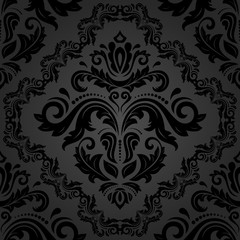 Damask Seamless Vector Pattern