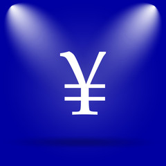 Fototapeta premium Yen icon