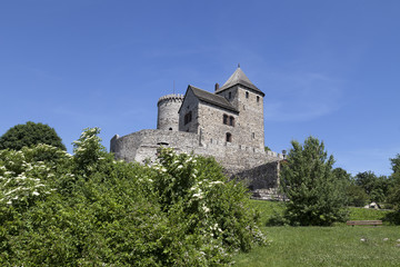 Fototapeta na wymiar view on Bedzin Castle in Poland,