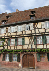 Architecture Alsacienne à Wissembourg Alsace France