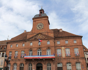 Fototapeta na wymiar Wissembourg Alsace France