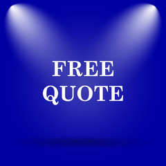 Free quote icon
