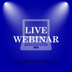 Live webinar icon
