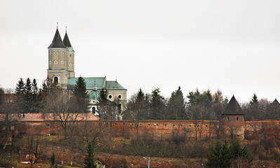 St. Nicholas church and Benedictine abbey in Jaroslaw. Poland