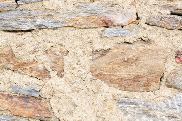 Detail of an ancient wall