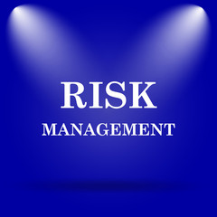 Risk management icon