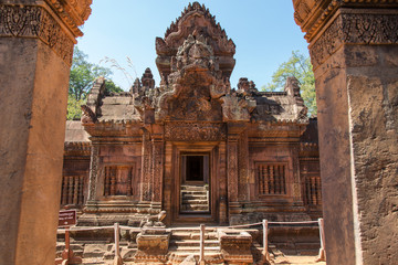Brasat Bantey Srei, Angkor Wat, Kambodscha, TempleTempel, Siem Reap