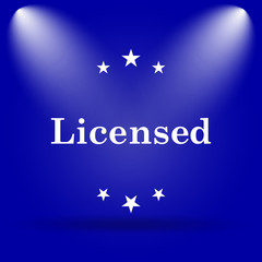Licensed icon