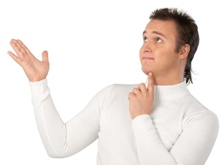 Thinking, Asking, Men.