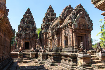 Brasat Bantey Srei, Angkor Wat, Kambodscha, TempleTempel, Siem Reap