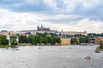 Fototapeta premium Cityscape of Prague.