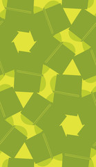 Rectangular Floral Shapes