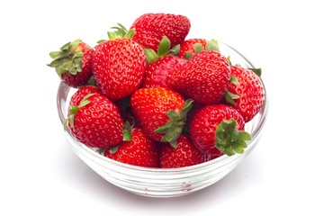 Strawberry, Bowl, Breakfast.