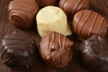 Assorted chocolates