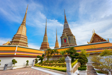 Wat Pho (Pho Temple)  in Bangkok, Thailand