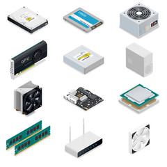 Computer detailed isometric parts