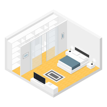 Bedroom Isometric Set